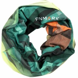 Finmark FS-126 Multifunkcionális kendő, zöld, méret kép
