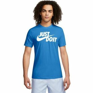 Nike NSW TEE JUST DO IT SWOOSH Férfi póló, kék, méret kép