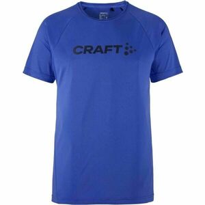 Craft CORE ESSENCE LOGO TEE M Férfi funkcionális póló, kék, méret kép