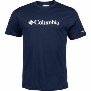 Columbia CSC BASIC LOGO TEE Férfi póló, sötétkék, méret kép