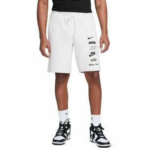 Nike CLUB+ FT SHORT MLOGO Férfi rövidnadrág, fehér, méret kép