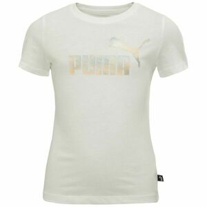 Puma ESSENTIALS + SUMMER DAZE TEE G Lány póló, fehér, méret kép