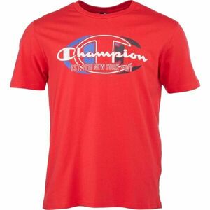 Champion CREWNECK T-SHIRT Férfi póló, piros, méret kép