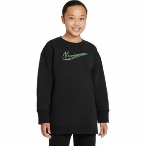 Nike NSW BF G Lány pulóver, fekete, méret kép