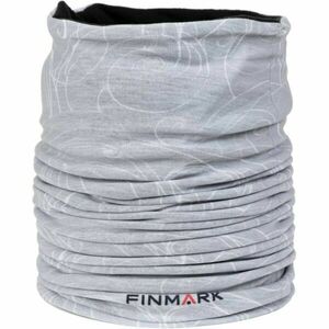 Finmark FSW-229 Multifunkcionális kendő fleece belsővel, szürke, méret kép