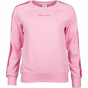 Champion CREWNECK SWEATSHIRT Női pulóver, rózsaszín, méret kép