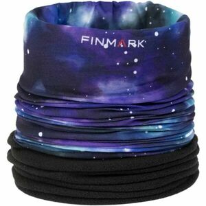 Finmark FSW-240 Multifunkcionális kendő fleece résszel, mix, méret kép