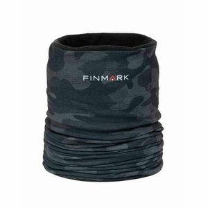 Finmark Dětský multifunkční šátek s fleecem Gyerek multifunkciós csősál, fekete, méret kép