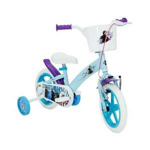 Huffy Disney Frozen 2 12" Gyermek Kerékpár - Kék/Lila kép
