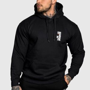 Férfi fitness pulóver Iron Aesthetics Motive, fekete kép