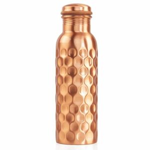 Réz kulacs - Gyémánt mintás 800 ml - Bodhi kép