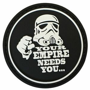 WARAGOD Your empire needs you PVC rátét, fekete kép