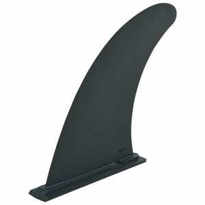 vidaXL fekete műanyag középső uszony állószörfhöz 18, 3 x 21, 2 cm kép