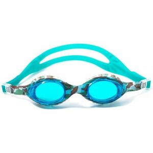 Gyermek úszószemüveg borntoswim wild junior swim goggles türkiz kép