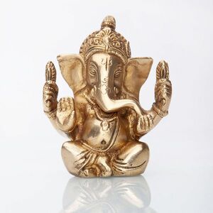 Ganesh réz szobor 12cm - Bodhi kép