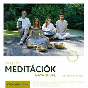 Vezetett meditációk Gayatrival - Reggel&este CD kép