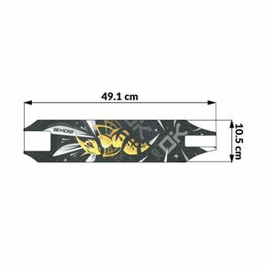 Grip tape csiszolópapír xtr robogóhoz - hornet kép