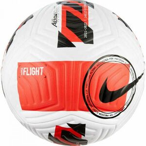 Nike UNISEX NK FLIGHT futballlabda - FA21 WHITE / BRIGHT CRIMSON... kép
