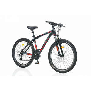 Corelli Via 1.0 MTB könnyűvázas kerékpár 18" Fekete-Piros kép