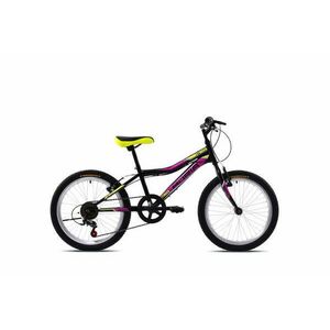 Adria Stinger 20" gyerek kerékpár Fekete-Rózsaszín kép