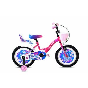Capriolo Viola 16" gyerek kerékpár Világoskék-Pink kép