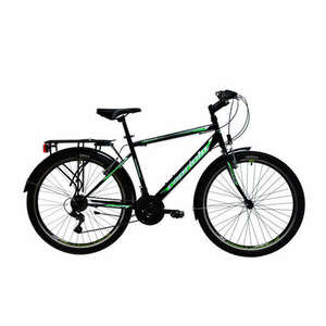 Capriolo Passion Man 26" férfi MTB kerékpár 19" Fekete-Fehér-Zöld kép
