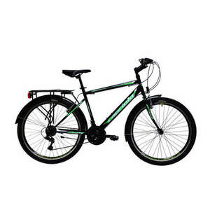 Capriolo Passion Man 26" férfi MTB kerékpár 21" Fekete-Fehér-Zöld kép