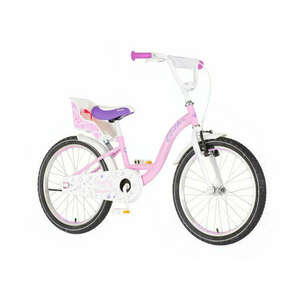 Visitor Lovely Princess 20 rózsaszín királylányos gyerek kerékpár kép