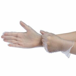 EXISPORT-PVC rukavice (100ks balenie) Fehér M kép