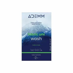 ADEMM-Fabric Uni Wash 50 ml, CZ/SK/HU/PL/DE/AJ Keverd össze kép