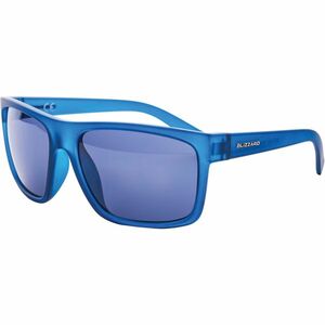 BLIZZARD-Sun glasses PCSC603091, rubber trans. dark blue , 68-17-133 Kék 68-17-133 kép
