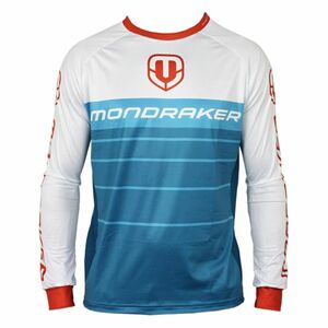 MONDRAKER-Enduro/Trail Jersey long, petrol/white/red Kék M kép