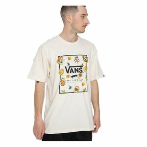 VANS-MN CLASSIC PRINT BOX-ANTIQUE WHITE-BLACK-WATERFALL Fehér S kép