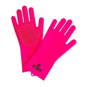 MUC-OFF-Deep Scruber Gloves Pink L Rózsaszín kép