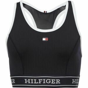 Tommy Hilfiger MONOTYPE TAPE MID Női sportmelltartó, sötétkék, méret kép