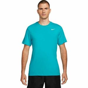 Nike DRI-FIT Férfi sportpóló, türkiz, méret kép