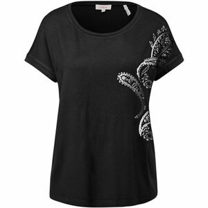s.Oliver RL T-SHIRT Női póló, fekete, méret kép