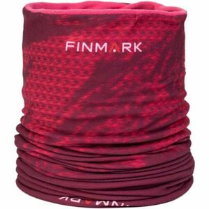 Finmark FSW-208 Női multifunkcionális kendő fleece béléssel, rózsaszín, méret kép