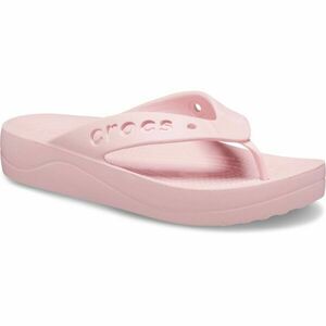 Crocs BAYA PLATFORM FLIP Női flip-flop papucs, rózsaszín, méret 39/40 kép