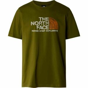 The North Face RUST Férfi póló, khaki, méret kép