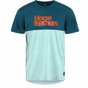 Horsefeathers FURY Férfi kerékpáros póló, világoskék, méret kép