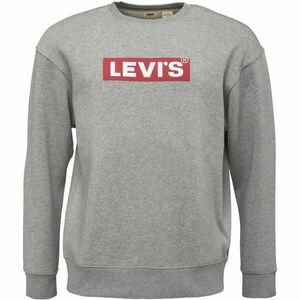 Levi's® T3 RELAXED GRAPHIC CREW Férfi pulóver, szürke, méret kép
