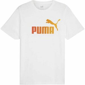 Puma ESSENTIALS + SUMMER SPORTS TEE Férfi póló, fehér, méret kép