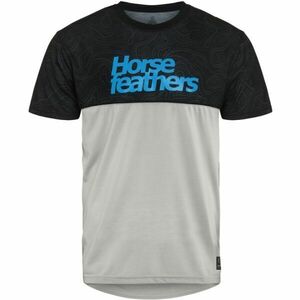 Horsefeathers FURY Férfi kerékpáros póló, szürke, méret kép