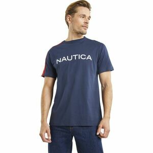 NAUTICA HECKMOND Férfi póló, sötétkék, méret kép