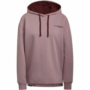 adidas TX LOGO HOODY Női outdoor pulóver, lila, méret kép