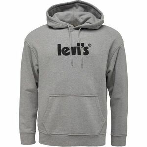 Levi's® T2 RELAXED GRAPHIC PO MV LOGO Férfi pulóver, szürke, méret kép