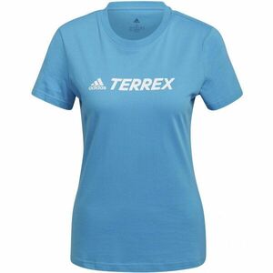 adidas TERREX TEE Női outdoor póló, kék, méret kép