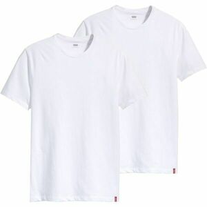 Levi's® SLIM 2PK CREWNECK 1 Férfi póló, fehér, méret kép
