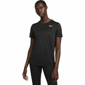 Nike DRI-FIT Női sportos póló, fekete, méret kép
